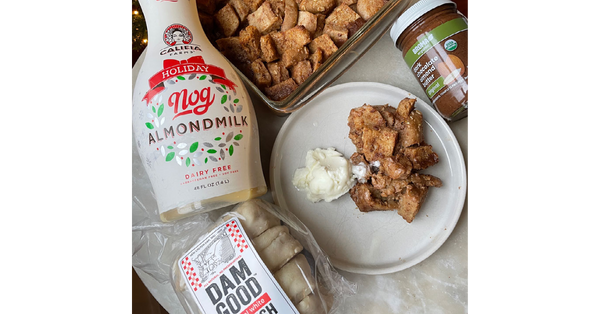 Almond-Nog Bread Pudding Recipe