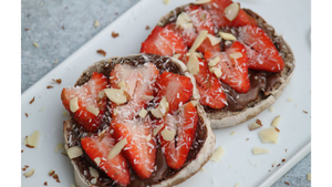 English Muffin Dessert Pizza