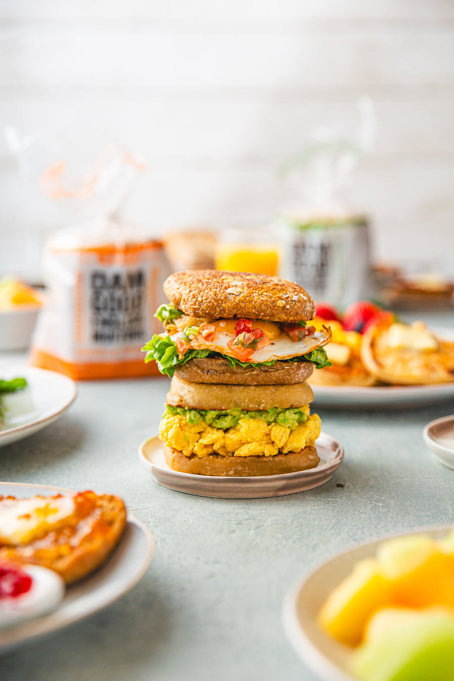 "Whole Wheat" Sourdough English Muffins